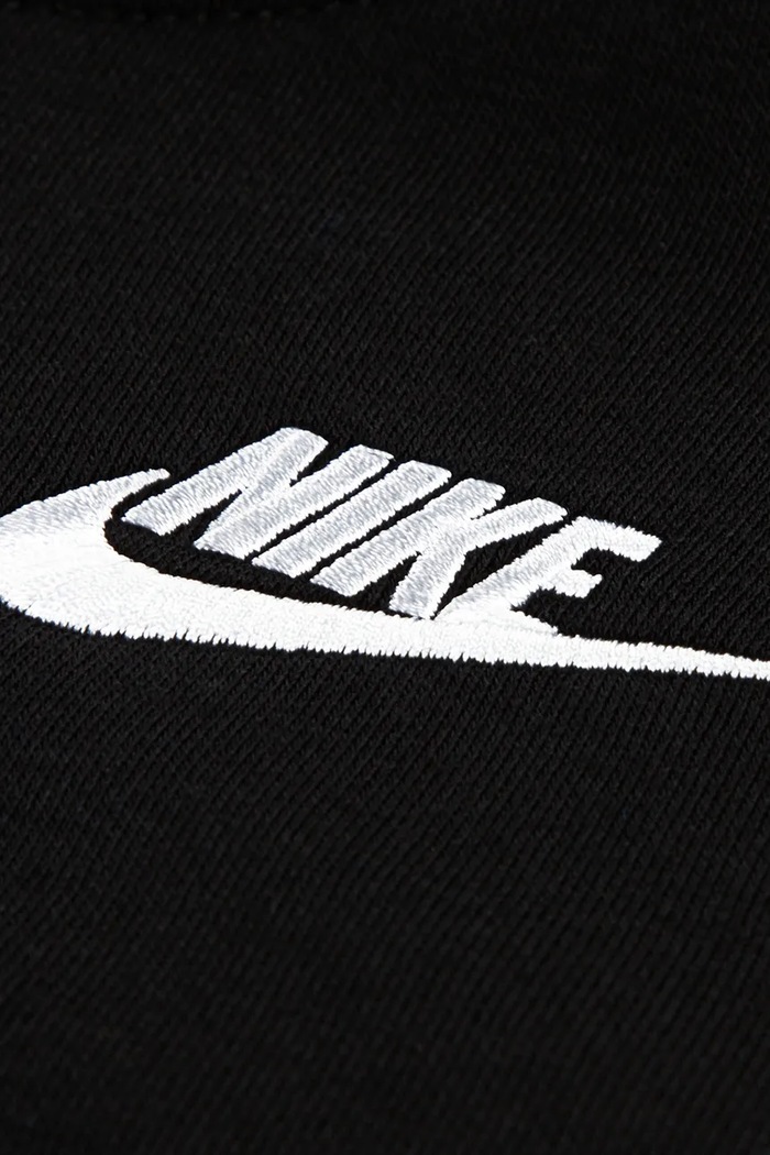 Bluza z kapturem dziecięca z bawełną Nike 86L088 czarny