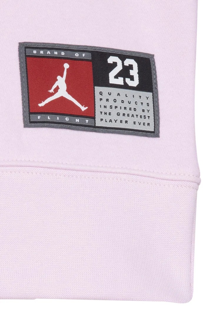 Chłopiec Jordan Bluza z kapturem dziecięca z bawełną 45C479 różowy