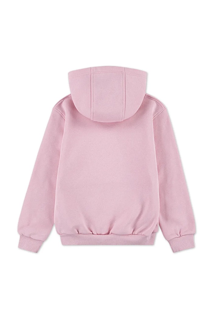 Nike Кофта з капюшоном дитяча з бавовною 36L088 рожевий AW26