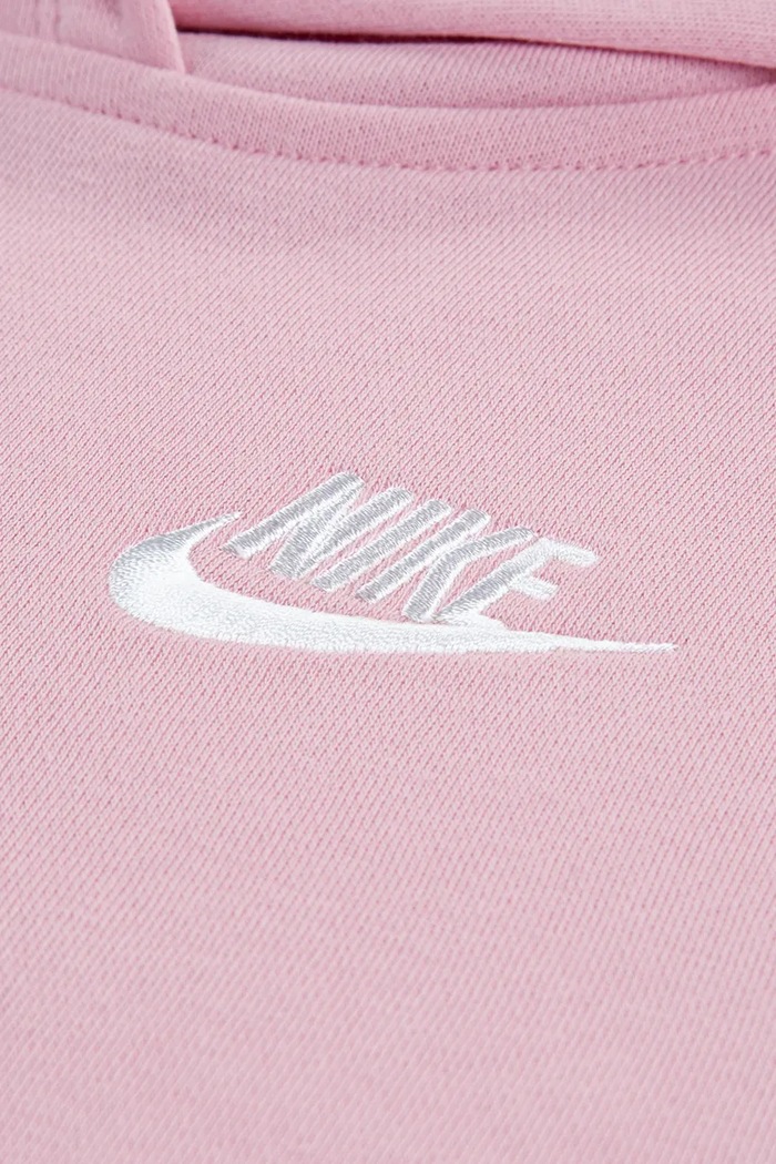 Хлопчик Nike Кофта з капюшоном дитяча з бавовною 36L088 рожевий