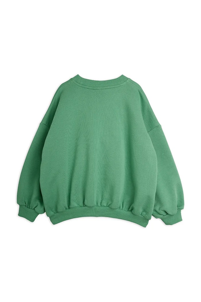 Chłopiec Mini Rodini Bluza dziecięca bawełniana Elephant 26720132 zielony