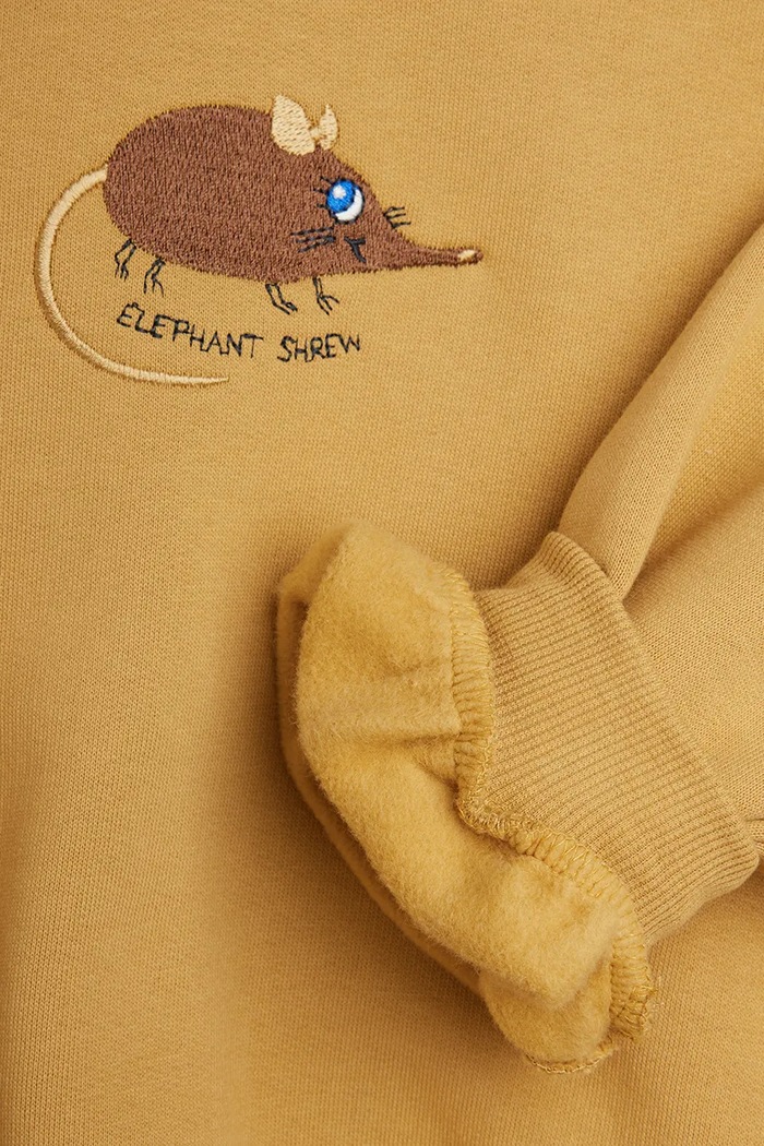 Bluza dziecięca bawełniana Elephant Mini Rodini brązowy 26720130