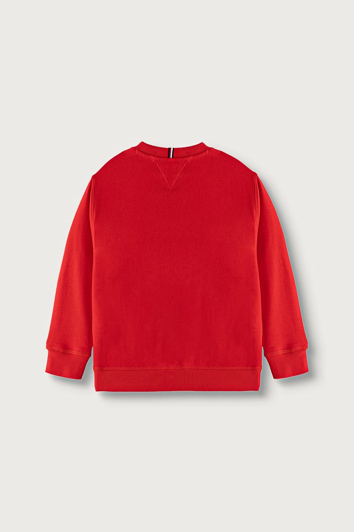 BIMBA Tommy Hilfiger Felpa per bambini in cotone x Peanuts KS0KS00764.74.122.9BY2 rosso