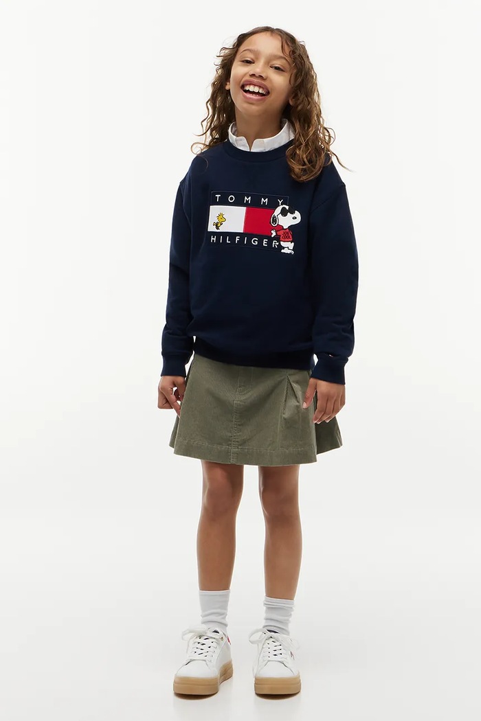 Tommy Hilfiger bluza dziecięca bawełniana KS0KS00764.74.122.9BY2 granatowy AW26
