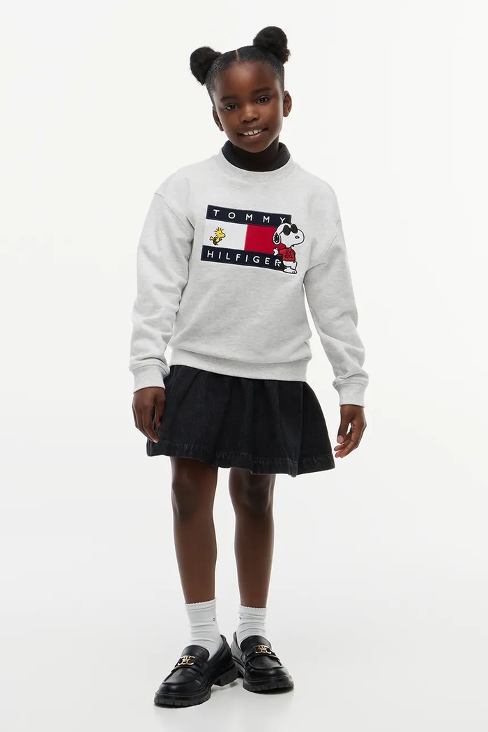 Chłopiec Tommy Hilfiger bluza dziecięca bawełniana KS0KS00764.74.122.9BY2 szary