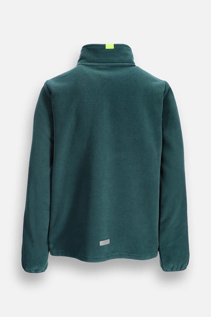 Lemon Explore Bluza dziecięca polarowa ZL6132502ACB zielony AW26