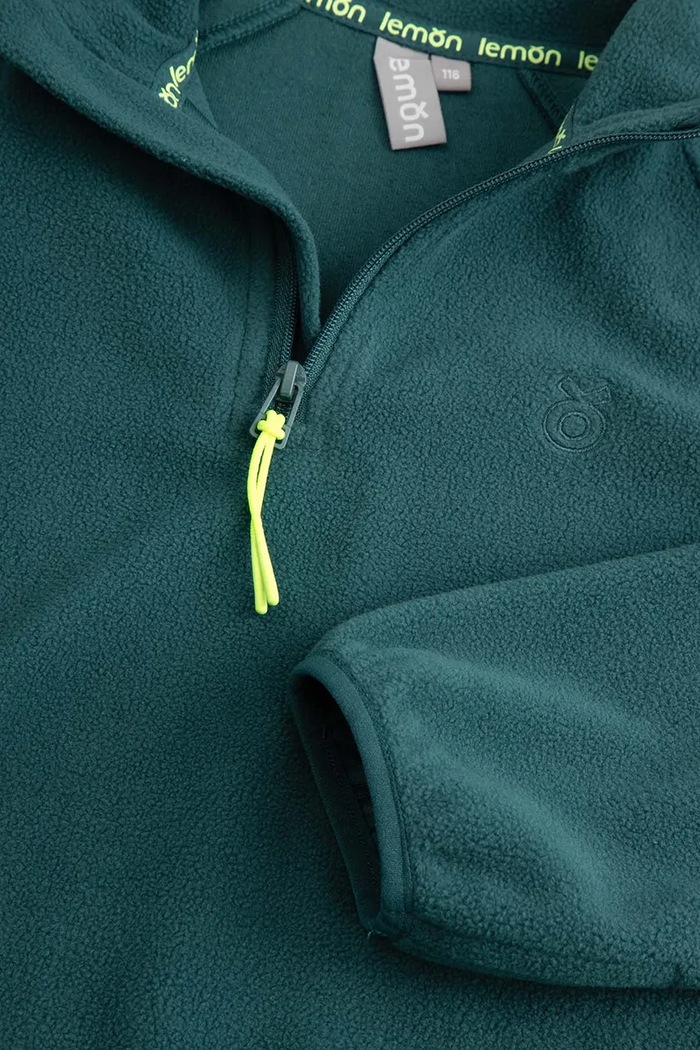 Μπλούζα παιδική φλις Lemon Explore ZL6132501ACB πράσινο