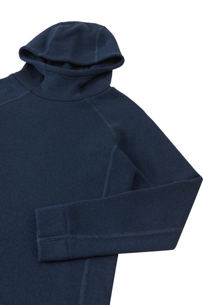 Bluza z kapturem dziecięca z wełną Viluvek Reima 5200501A.9BY2 granatowy