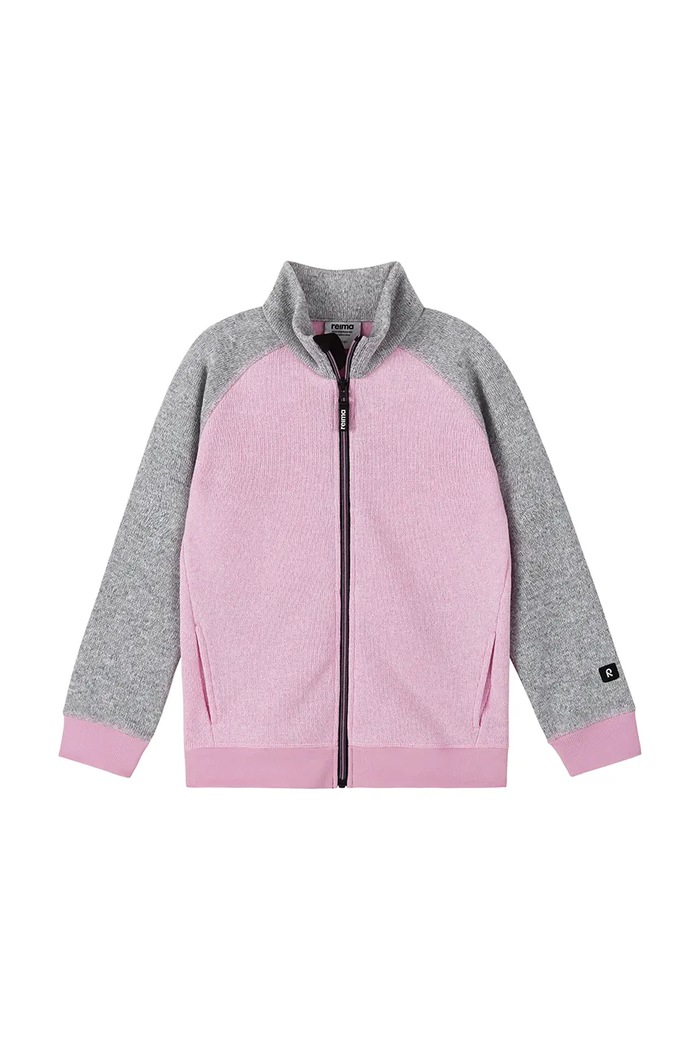 Reima Bluza rozpinana dziecięca Neulomus 5200365A.9BY2 różowy AW26