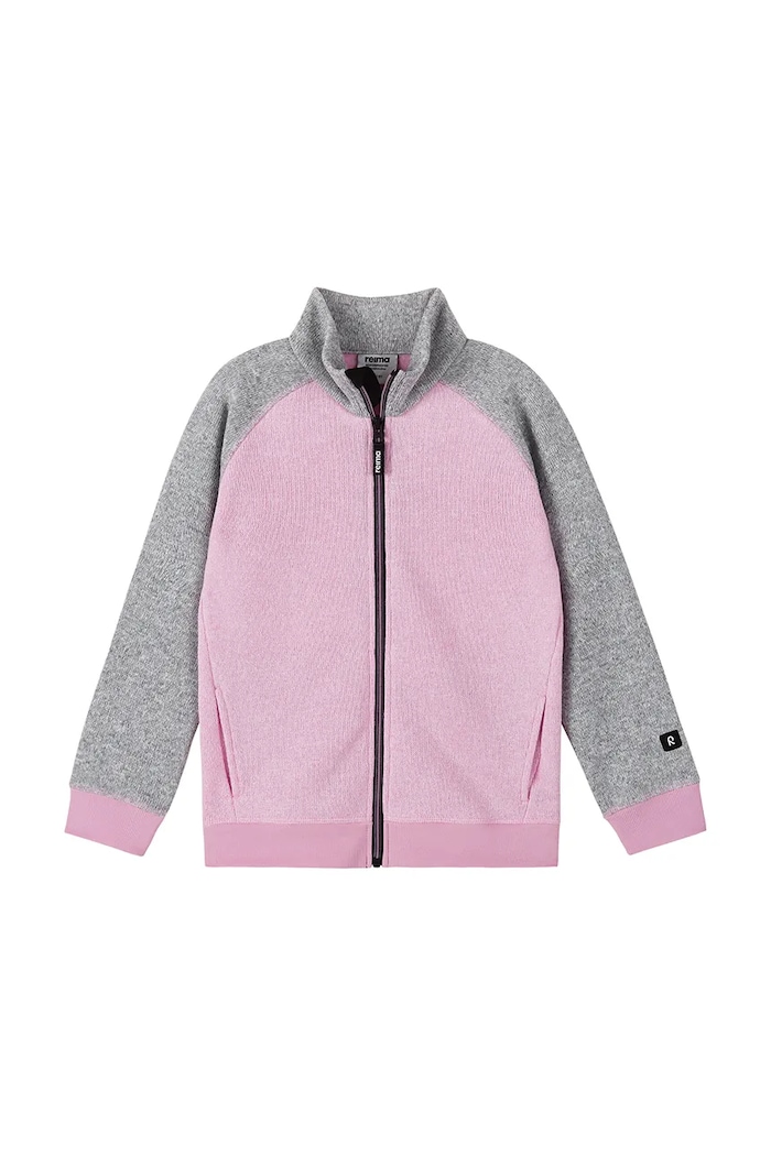 Reima Bluza rozpinana dziecięca Neulomus 5200365A.9BY2 różowy AW26