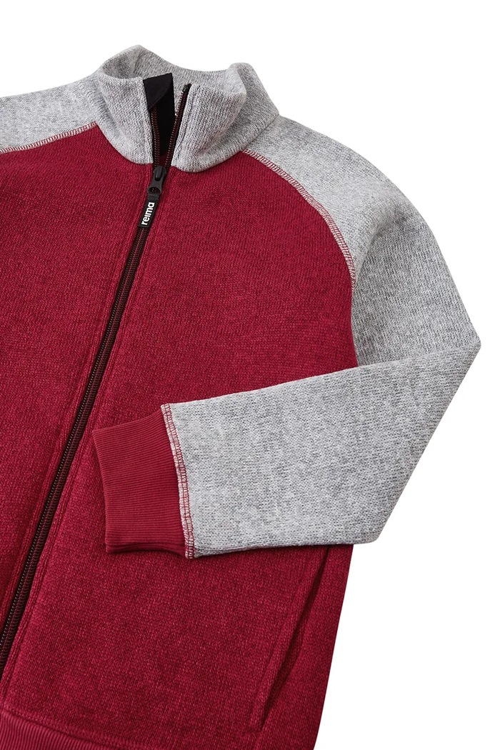 Bluza rozpinana dziecięca Neulomus Reima 5200365A.9BY2 czerwony