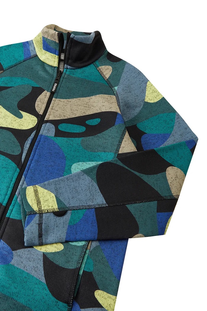 Bluza rozpinana dziecięca Niksini Reima 5200054D.9BY2 turkusowy