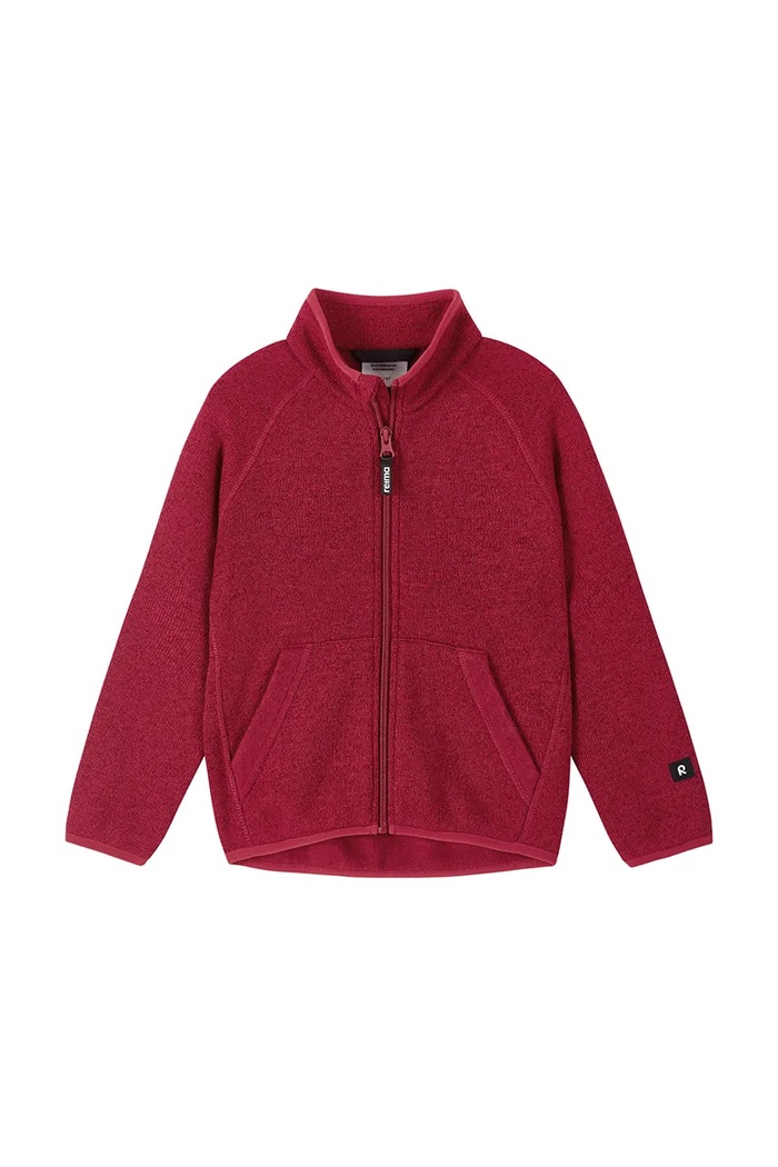 Reima Bluza rozpinana dziecięca Hopper czerwony 5200050A.9BY2