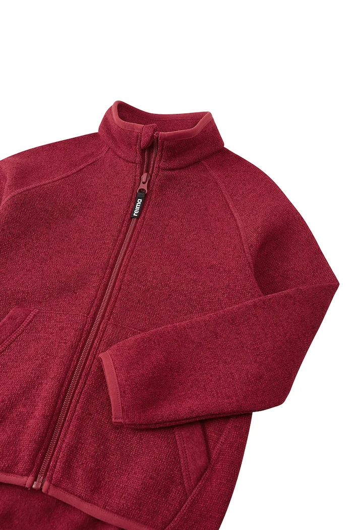 Chłopiec Reima Bluza rozpinana dziecięca Hopper 5200050A.9BY2 czerwony