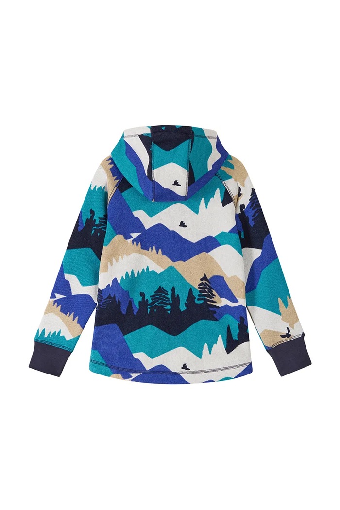 Reima Bluza rozpinana z kapturem dziecięca Northern 5200044A.9BY2 granatowy AW26