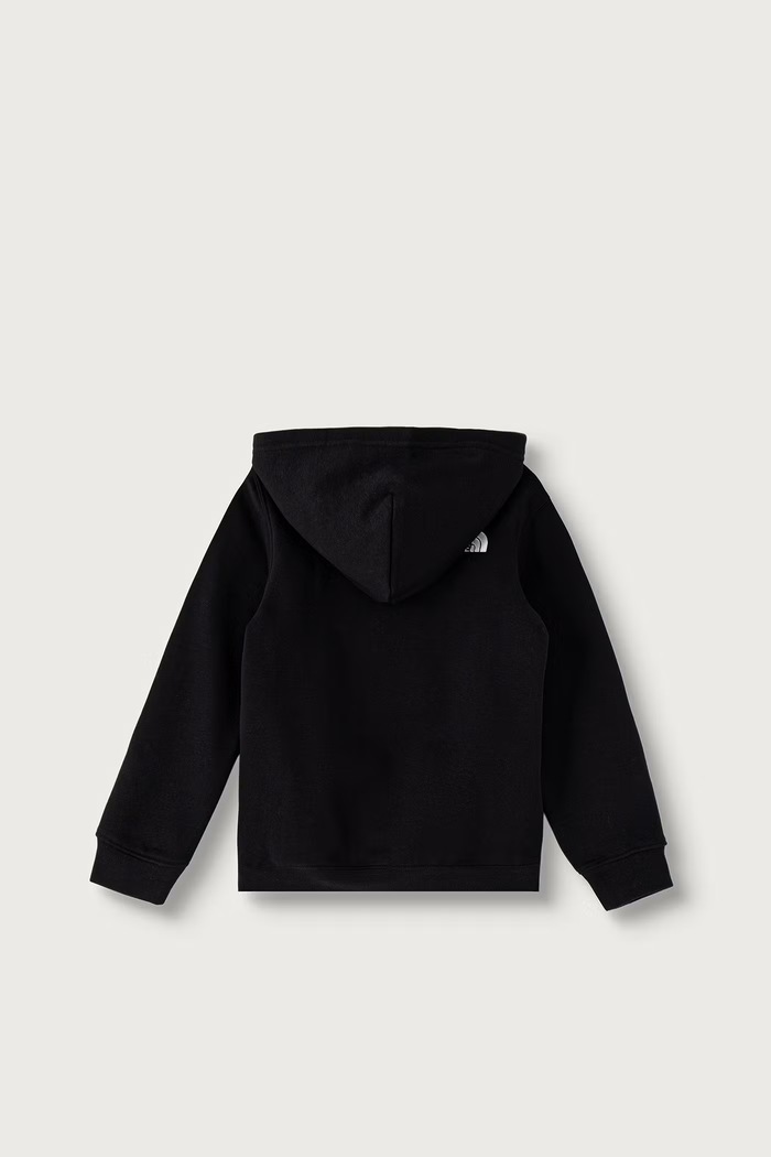 The North Face Dukserica sa kapuljačom za djecu s pamukom TEEN TNF ESSENTIAL DREW PEAK HOODIE NF0A8H3YJK31 crna AW26
