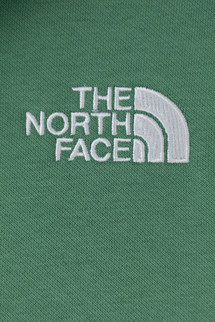 Dječaci The North Face Dukserica sa kapuljačom za djecu s pamukom TEEN TNF ESSENTIAL DREW PEAK HOODIE NF0A8H3YG571 zelena
