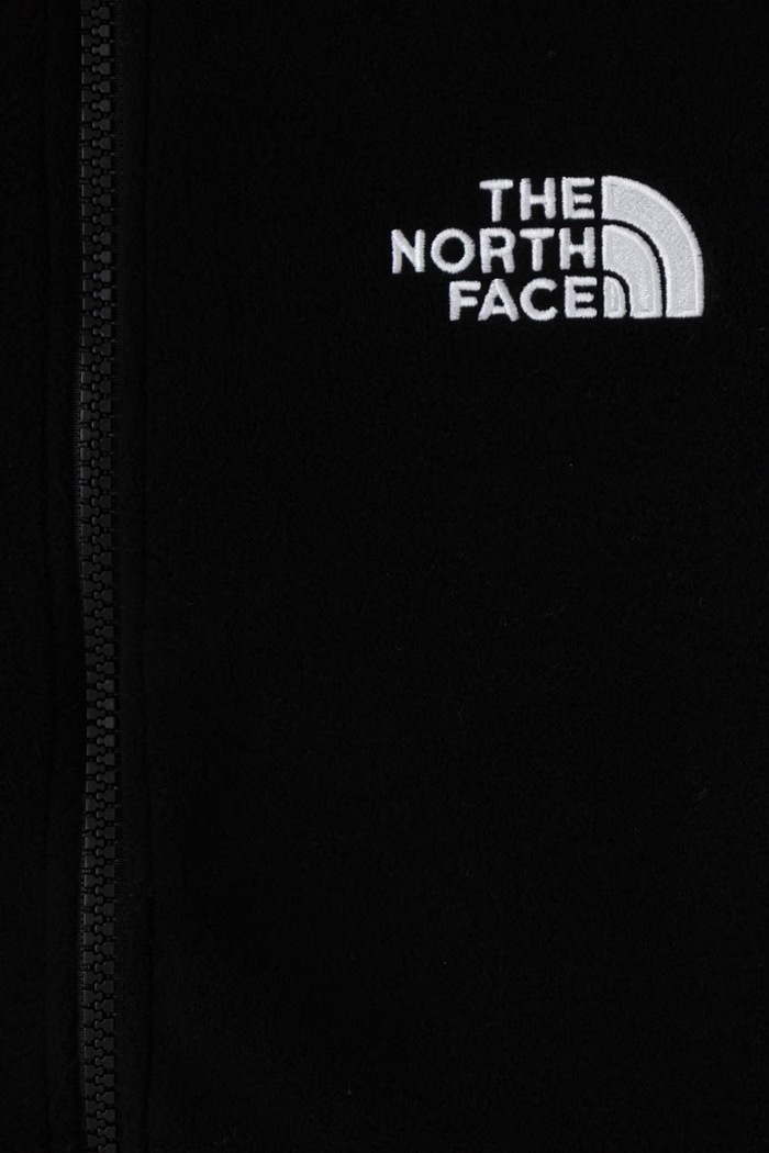 Dječaci The North Face Dukserica sa flisom za djecu TEEN GLACIER FZ ZIP IN JACKET NF0A8F8AJK31 crna