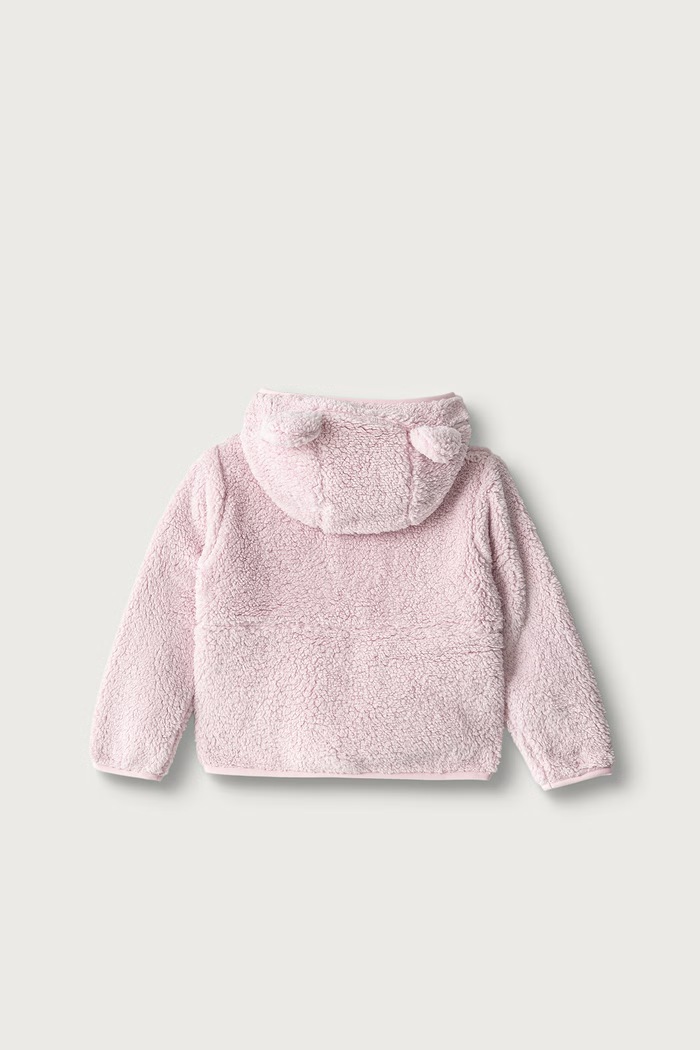 The North Face Bluza polarowa dziecięca KID CAMPSHIRE F/Z HOODIE NF0A88VRBP61 różowy AW26