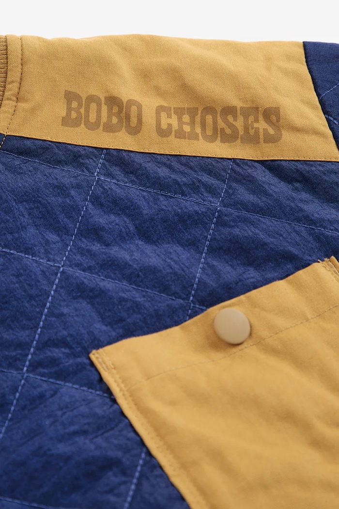 Mikina detská bavlnená Bobo Choses 226AC044 tmavomodrá