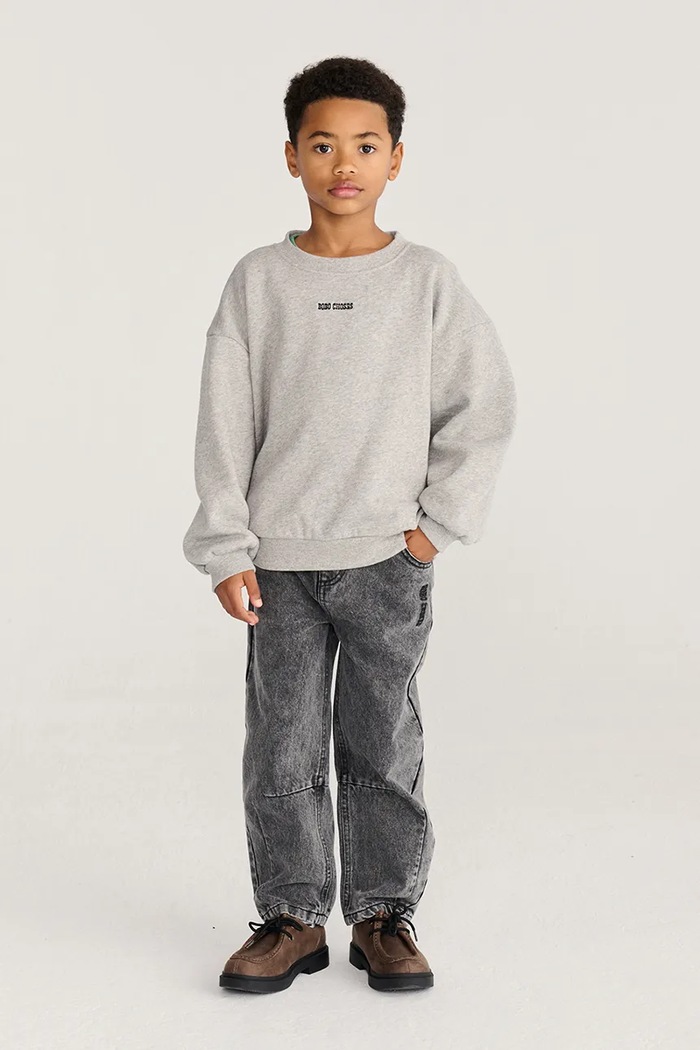 Bobo Choses oversize dukserica za djecu od pamuka Mush Monster 226AC036
