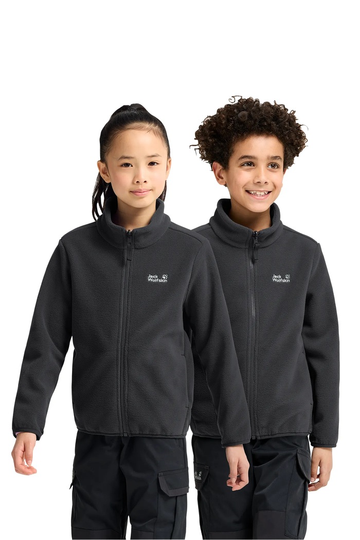 Jack Wolfskin Μπλούζα fleece παιδική TAUNUS 200 μαύρο A66237.164.176