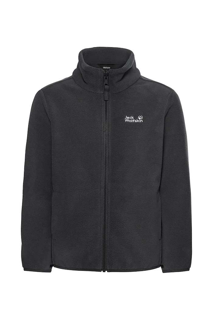 Jack Wolfskin Μπλούζα fleece παιδική TAUNUS 200 A66237.164.176 μαύρο AW26