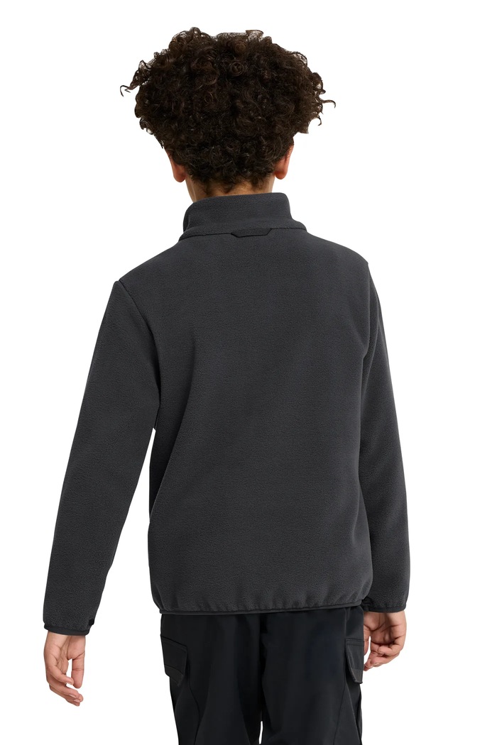 Μπλούζα fleece παιδική TAUNUS 200 Jack Wolfskin μαύρο A66237.164.176