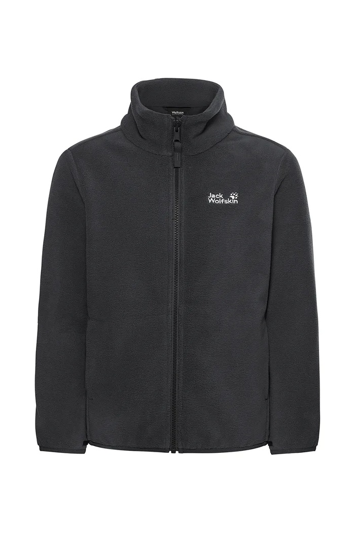 Jack Wolfskin Bluza polarowa dziecięca TAUNUS 200 A66237.104.152 czarny AW26