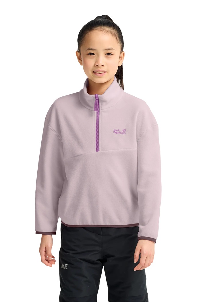 Jack Wolfskin Μπλούζα fleece παιδική TAUNUS 100 ροζ A66169.164.176