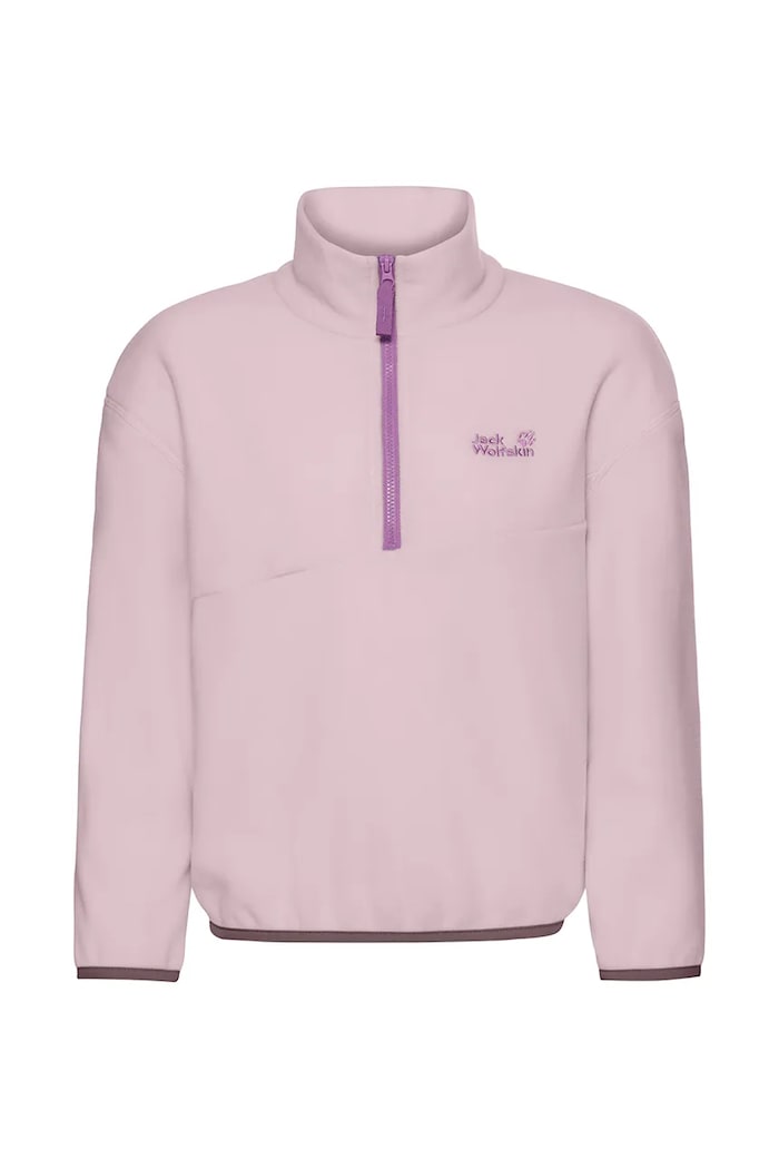 Jack Wolfskin Μπλούζα fleece παιδική TAUNUS 100 A66169.164.176 ροζ AW26