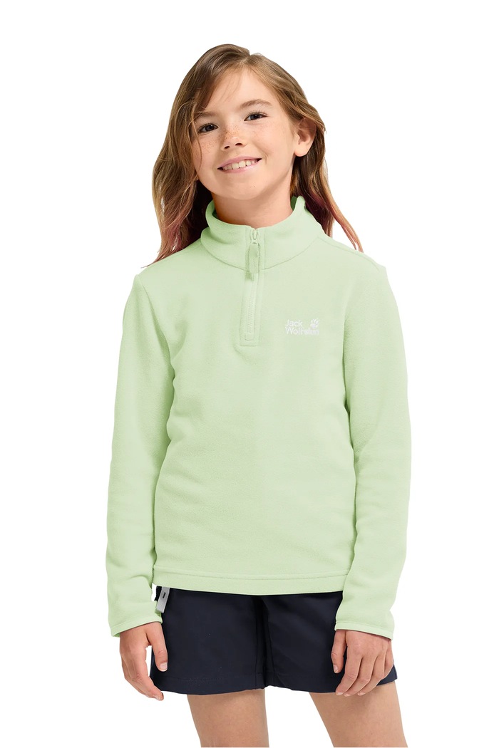Αγορίστικα Jack Wolfskin Μπλούζα fleece παιδική TAUNUS 100 A65889.164.176.9BY2 πράσινο