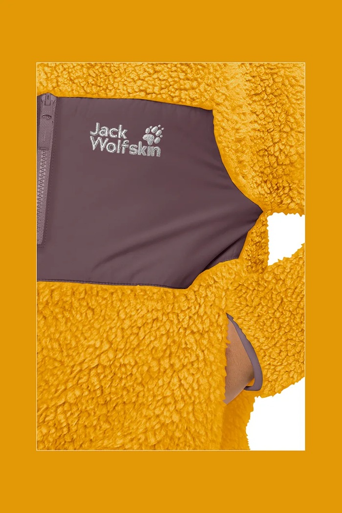 Jack Wolfskin Bluza polarowa dziecięca ICE CURL 1609162.164.176