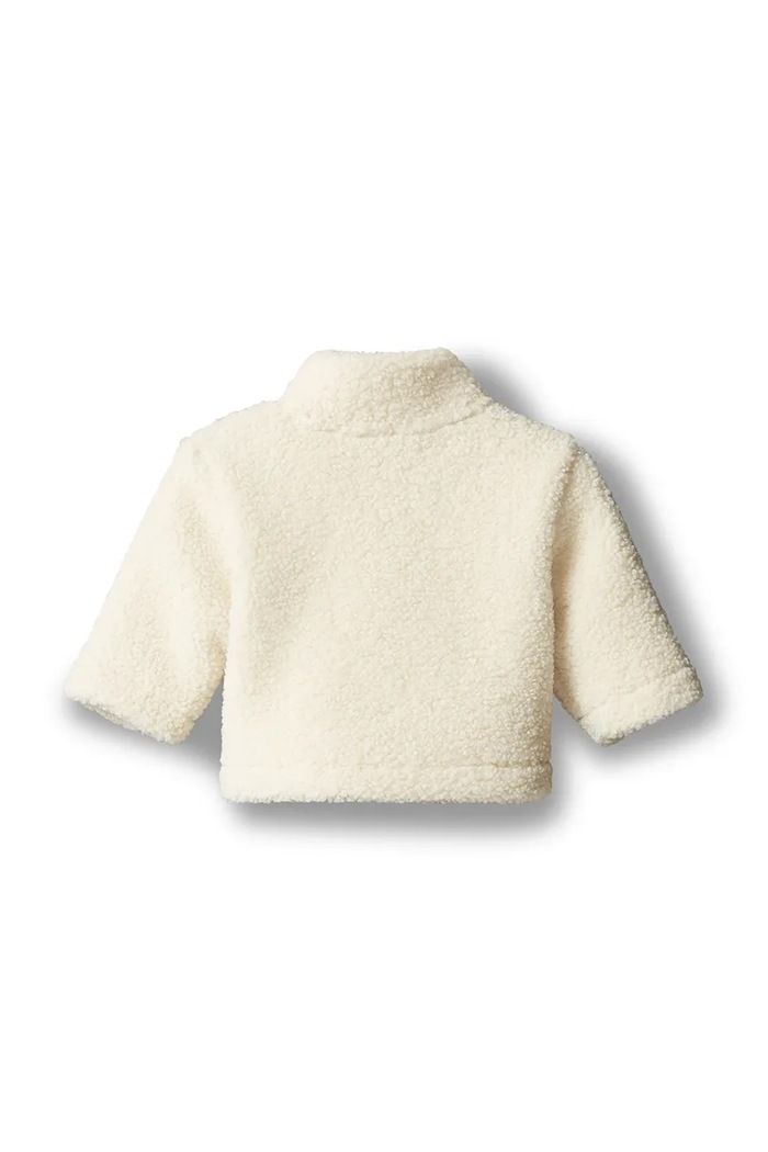 Calvin Klein Jeans Bluza niemowlęca polarowa LVCKFJB05N.9BY2 beżowy AW26