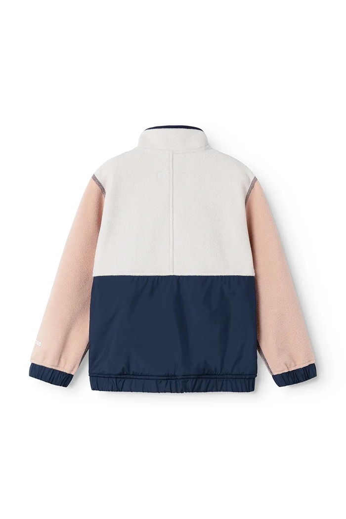 Liewood Bluza polarowa dziecięca Wynn Fleece Half Zip Shirt LW20904.9BY2 różowy AW26