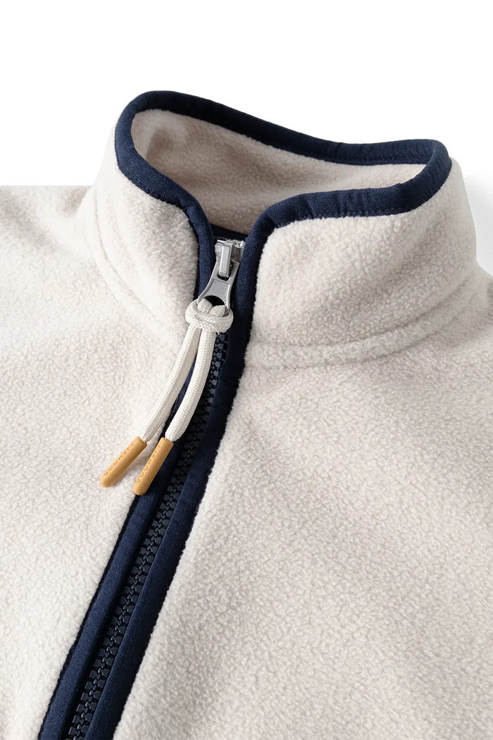 Bluza polarowa dziecięca Wynn Fleece Half Zip Shirt Liewood LW20904.9BY2 niebieski