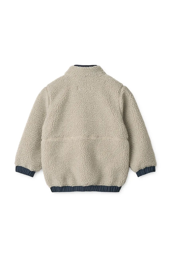 Chłopiec Liewood Bluza dziecięca polarowa Balou Pile Sweatshirt LW20829.9BY2 beżowy
