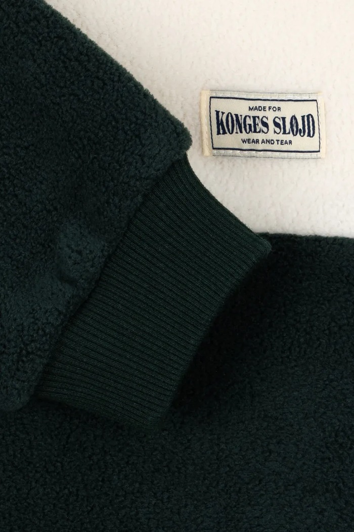 Bluza dziecięca polarowa TAVI HALF ZIP GRS Konges Sløjd zielony KS106282.9BY2