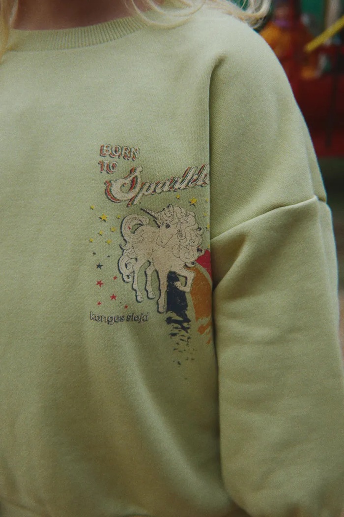 Konges Sløjd Bluza dziecięca bawełniana LOU SWEAT SHIRT GOTS KS106107.9BY2