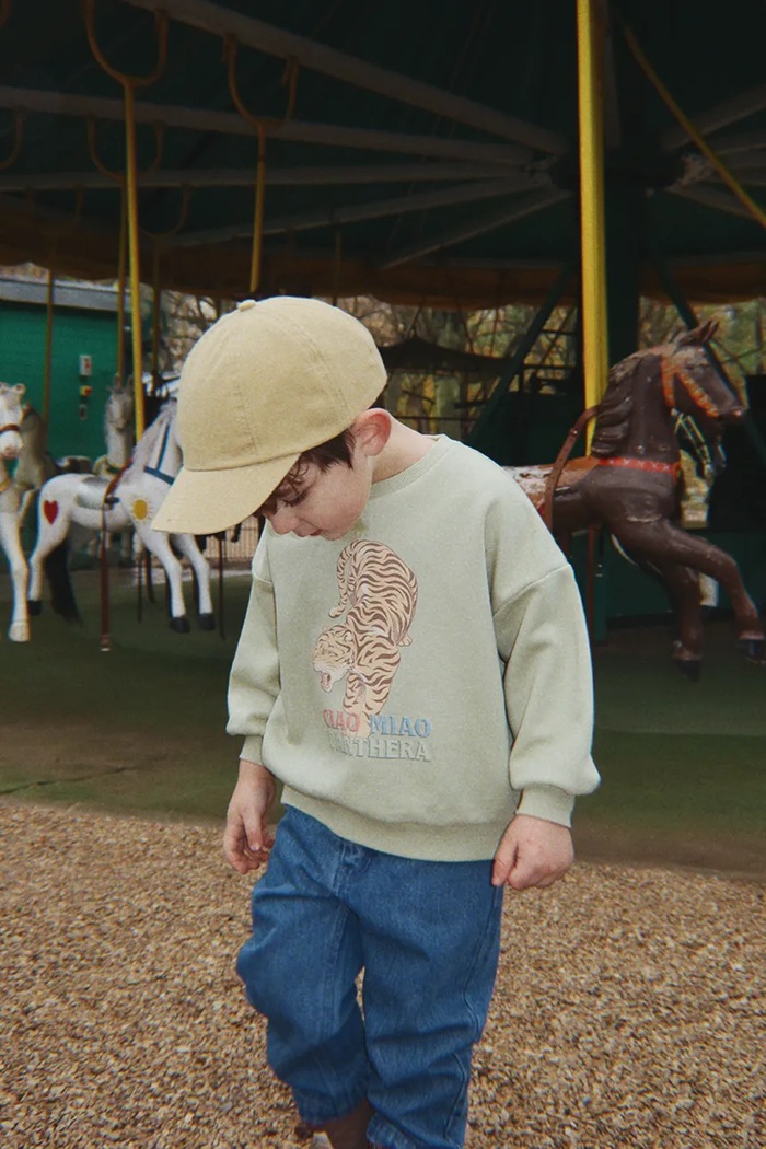 Konges Sløjd Bluza dziecięca bawełniana LOU SWEAT SHIRT GOTS KS106107.9BY2