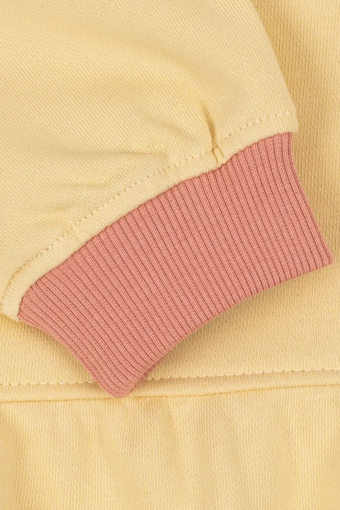 Konges Sløjd mikina detská s bavlnou SPOTTY FRILL SWEAT GOTS KS106249.9BY2