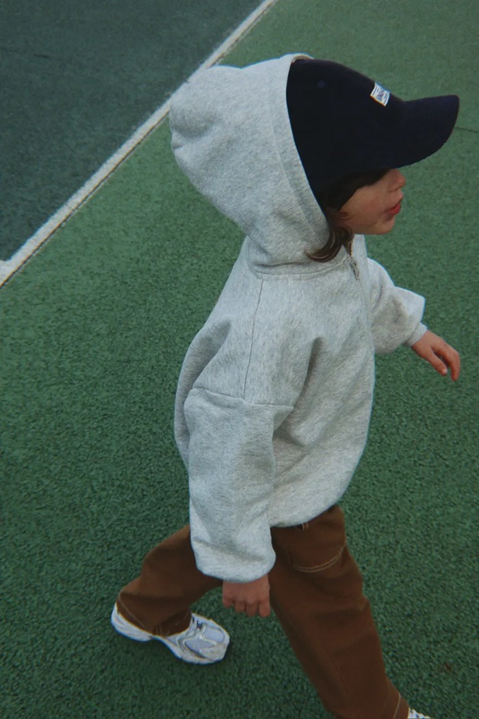Konges Sløjd mikina na zips s kapucňou detská s bavlnou LOU SWEAT ZIP HOOD GOTS KS106108.9BY2