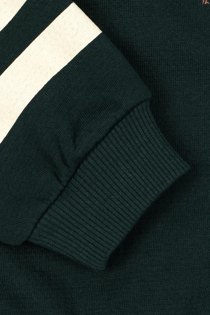 Konges Sløjd bluza dziecięca bawełniana LOUPY HALF ZIP POLO OCS KS107613.9BY2
