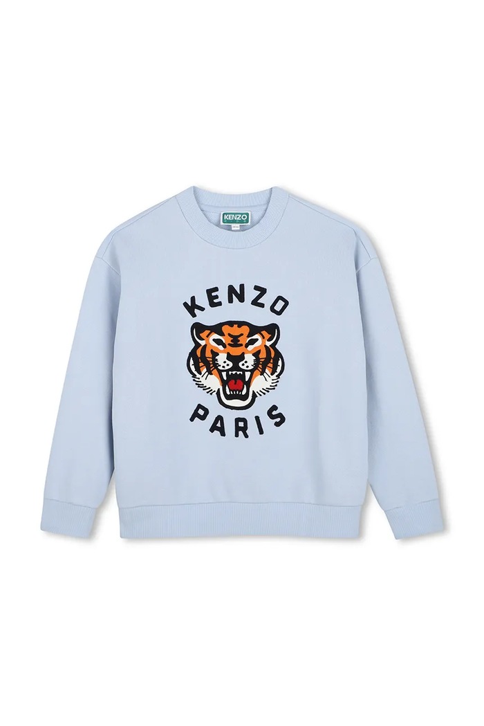 Kenzo Kids Mikina detská bavlnená modrá K62029.102.108