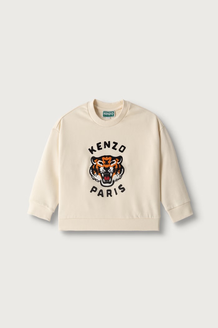 Kenzo Kids Кофта для детей из хлопка бежевый K62029.114.150