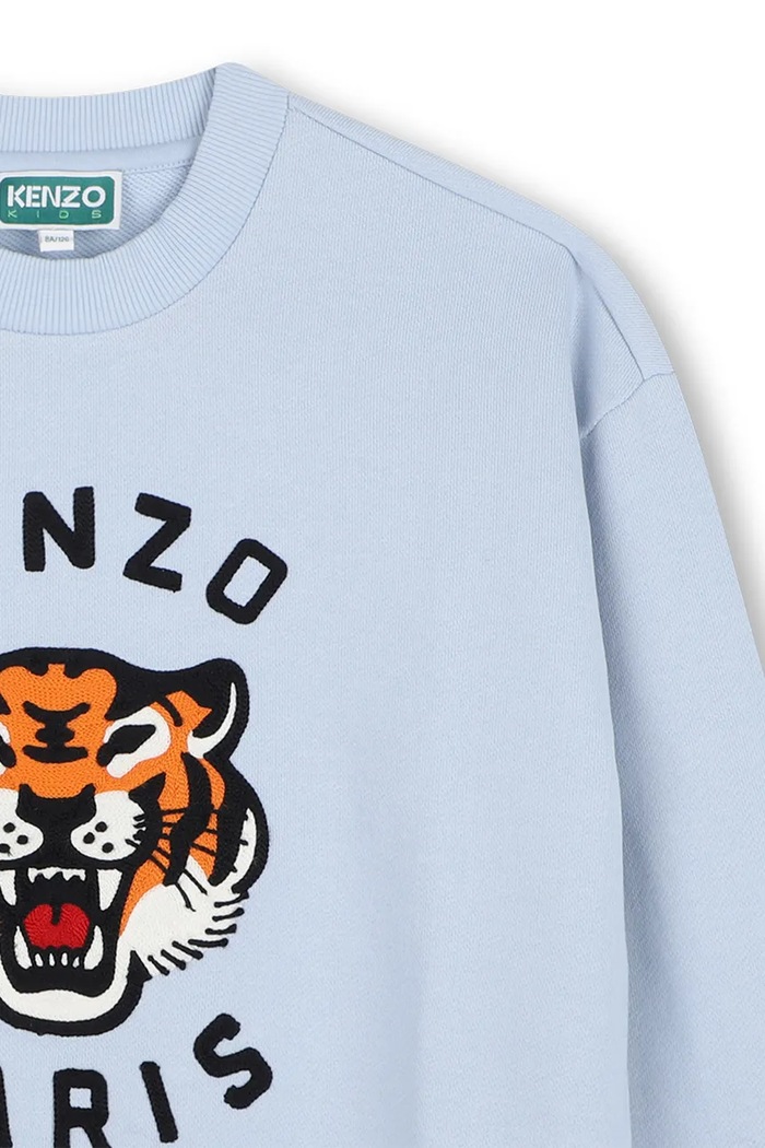 Chlapec Kenzo Kids Mikina detská bavlnená K62029.114.150 modrá
