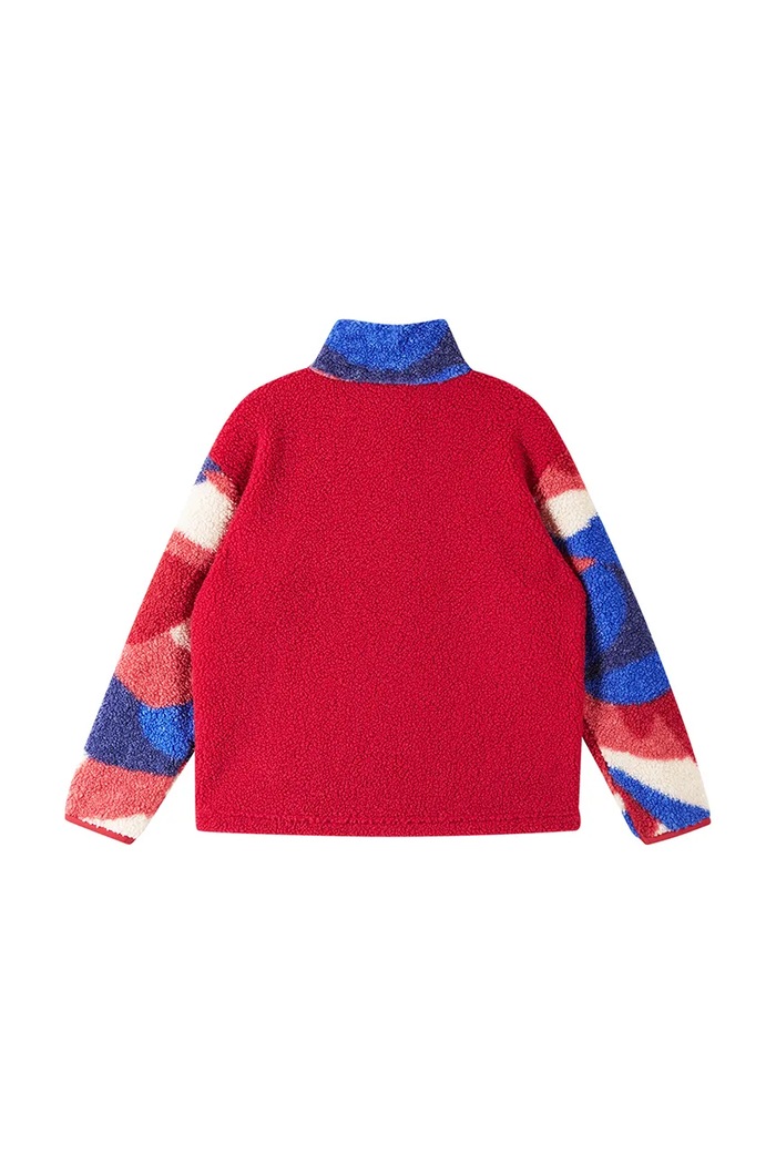 Reima bluza dziecięca polarowa Muhku 5200504B.9BY2 czerwony AW26