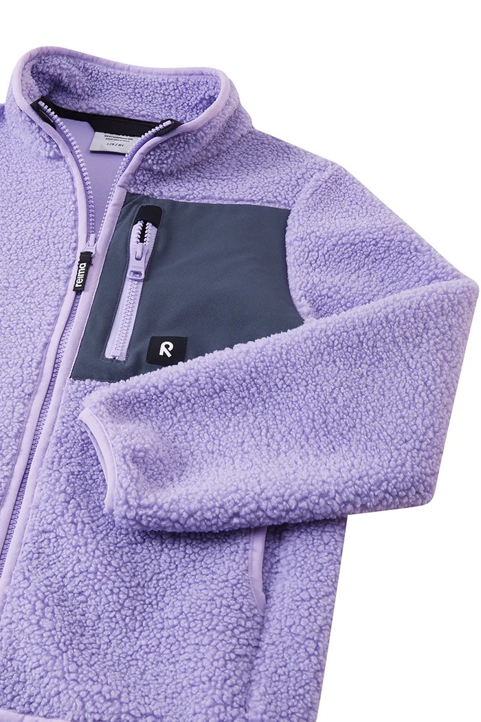 Chłopiec Reima bluza rozpinana dziecięca polarowa Turina 5200503A.9BY2 fioletowy