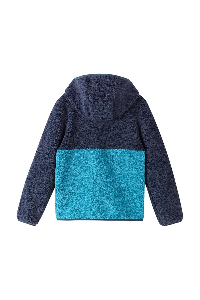 Reima bluza z kapturem dziecięca polarowa Muhkea 5200496A.9BY2 granatowy AW26