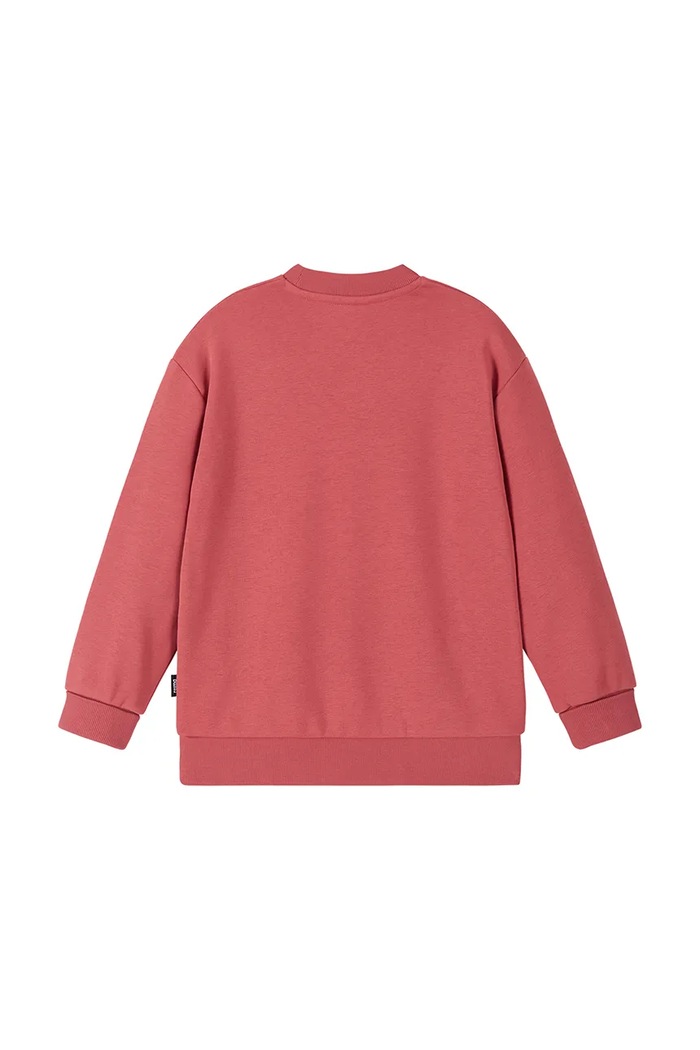 Chłopiec Reima bluza dziecięca z bawełną Collari 5200490A.9BY2 czerwony